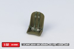 WW2 USAAF/USN Seatbelts set Type.1(Green color)
