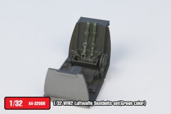 Luftwaffe Seatbelts set(Green color)