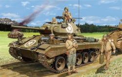 M24 Chaffee Light Tank w/crew
