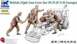 Brit. 25pdr gun crew set (WWII NW Europe)
