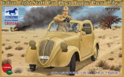 Ital. Light Staff Car(Open Top) w/Crew “Libya”