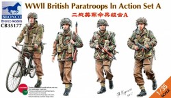 WWII Brit. Paratroops in action Set A