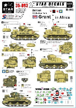 British M3 Grant in Africa