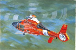 US Coast Guard HH-65C Dolphin Helicopter