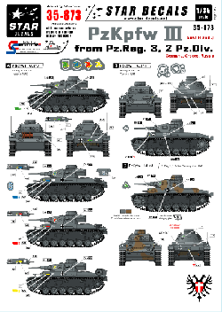 PzKpfw III from Pz.Reg.3, 2. Pz.Div.