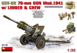 USV-BR 76mm Gun Mod.1941 w/Limber &Crew