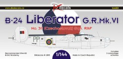 Liberator G.R. Mk. VI Czechoslovak service