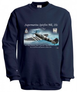 Mikina Spit - XL Navy modrá