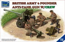 British Army 6 Pounder Infantry Anti-tank gun