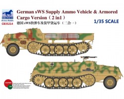 German sWS Supply Ammo Vehicle & Armored Cargo Version (2in1)
