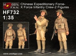Chinese Expeditionary Force-X Force Infa Infantry Crew-2 Figures