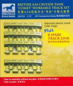 A34 Comet Workable Truck Link Set 