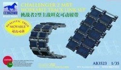 British Challenger 2 MBT Workable Track Link Set