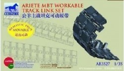Italian C-1 Ariete MBT Workable Track Link Set