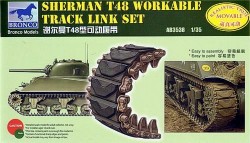 Sherman T48 Workable Track Link Set 