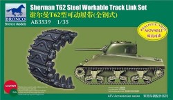 Shermann T62 Workable Track Link Set 