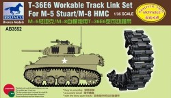 T-36E6 Workable Track Set for M-5/M-8 Stuart