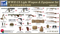 WWII US Light Weapon & Equipment Set 