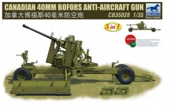 Canadian 40mm Bofors Anti-Aircraft Gun 