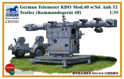 German Telemeter KDO Mod.40 w/Sd.Anh 52 Trailer (Kommando-Gerät 40)