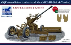 OQF 40mm Bofors Anti-aircraft Gun (British)