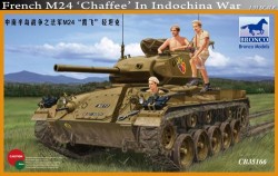 French M24 Chaffee in Indochina War 