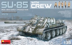 SU-85 Mod.1943(Early Produktion) w/Crew