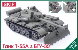 T-55 Tank with BTU-55