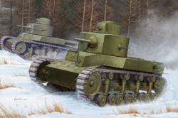 Soviet T-24 Medium Tank 
