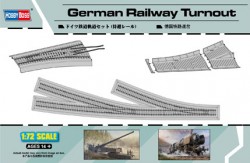 German Railway Turnout 