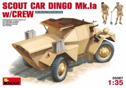 Scout car Dingo Mk 1A with Crew 
