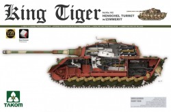 King Tiger Henschel w/Zimmerit - full INTERIOR