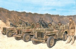  SAS Vehicle Crews North Africa 1942 