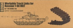 Workable Track Links f.Russian T-90 MBT 