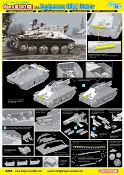 15cm s.IG.33/2(Sf) auf Jagdpanzer 38(t) Hetzer (Smart Kit)