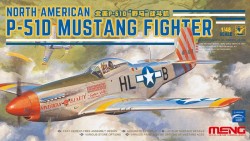 NORTH AMERICAN P-51D MUSTANG FIGHTER (assembly requires NO glue)
