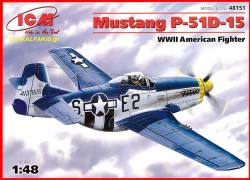 Mustang P-51D-15 WWII American fighter
