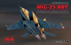 MiG-25 RBT,Soviet Reconnaissance Plane (100% new molds)