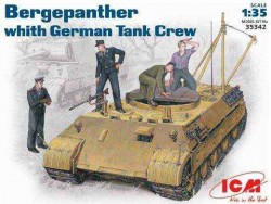 Bergepanther with crew