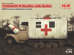 V3000S/SS m Maultier with Shelter,WWII German Truck