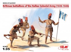 Eritrean battalions of the Italian Army (1939-1940) 4 figures