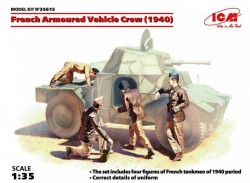 French Armoured Vehicle Crew 1940 