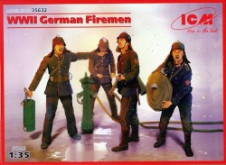 WWII German Firemen (4 figures) 