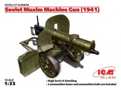 Soviet Maxim Machine Gun 1941 