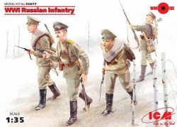 WWI Russian Infantry (4figures) 
