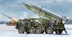 Russian 9P113 TEL w/9M21 Rocket of 9K52 Luna-M Short-range artillery rocket