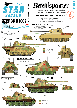 Befehlspanzer # 6. German Command, Control and Observation Tanks