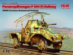 Panzerspähwagen P204(f) Railway WWII German Armoured Vehicle