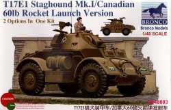 T17E1 Staghound Mk.I/Canadian 601b Rocket Launch Version(2 Options In One Kit)
