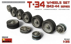 T-34 Wheels set. 1943-44 series